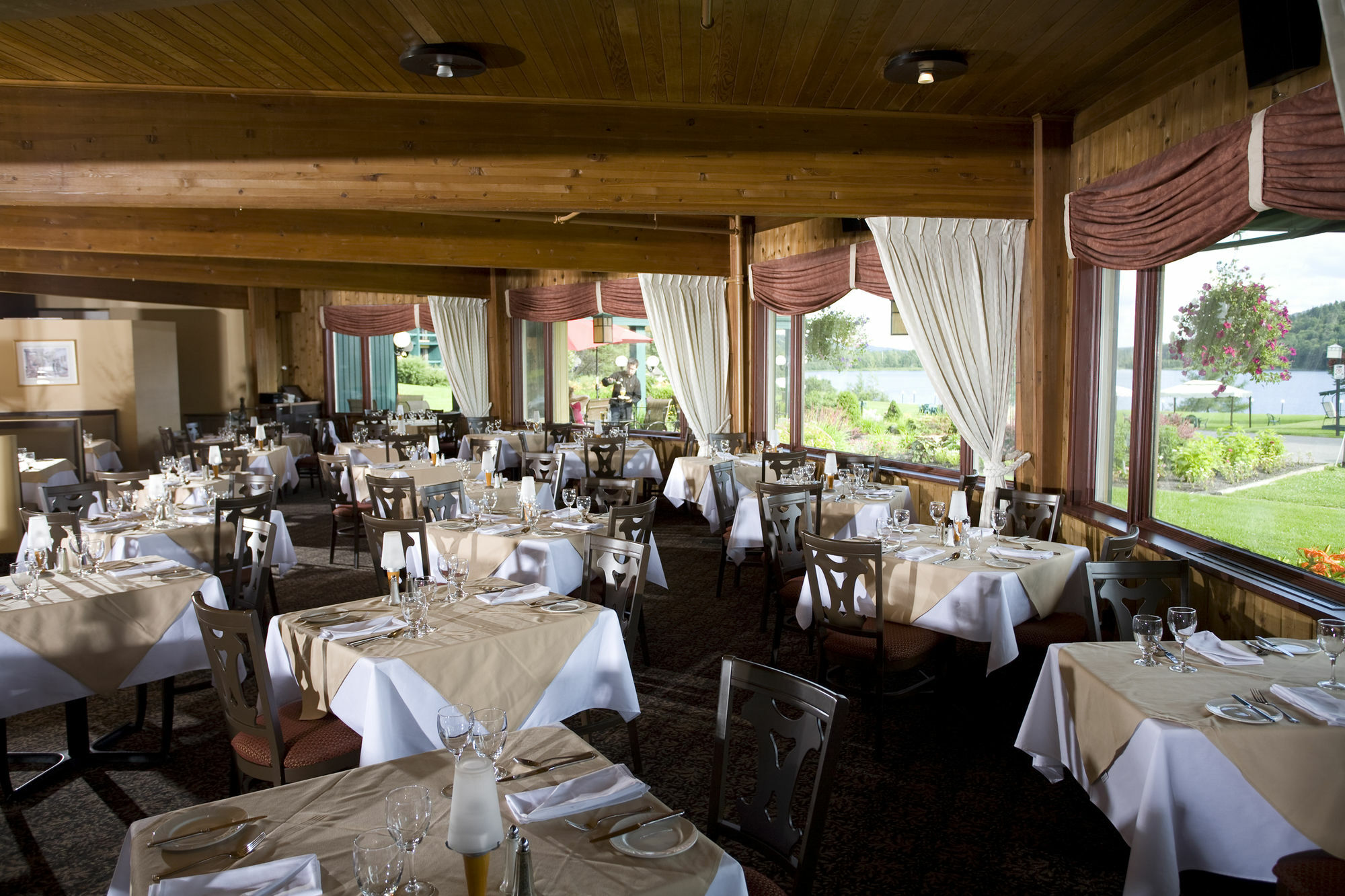 Le Manoir Du Lac Delage Stoneham Kültér fotó