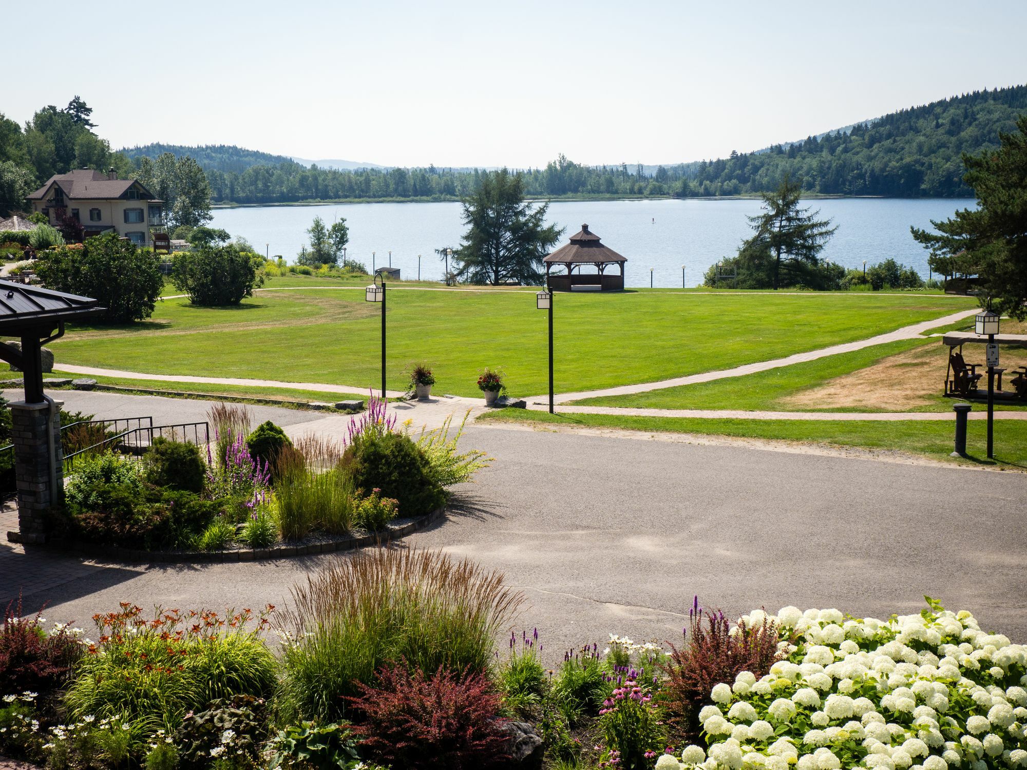 Le Manoir Du Lac Delage Stoneham Kültér fotó